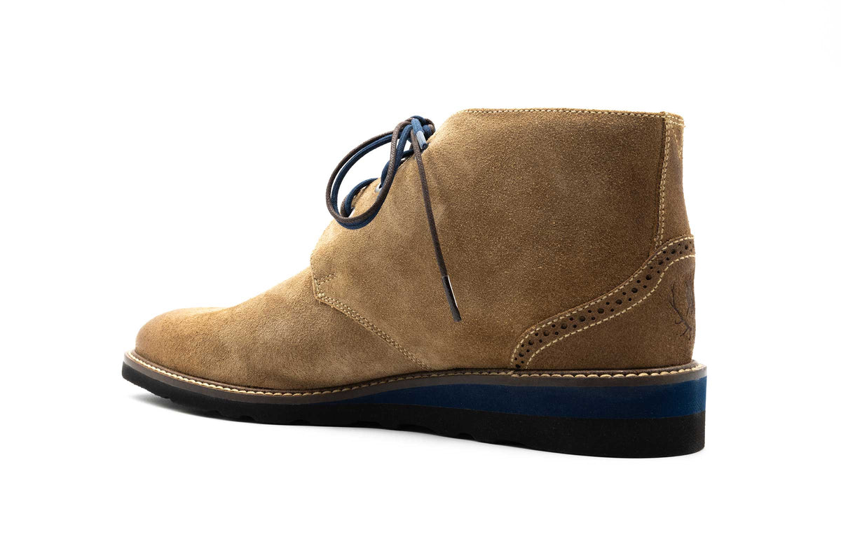 Blue Ridge Suede Chukka Boots - Khaki | Martin Dingman