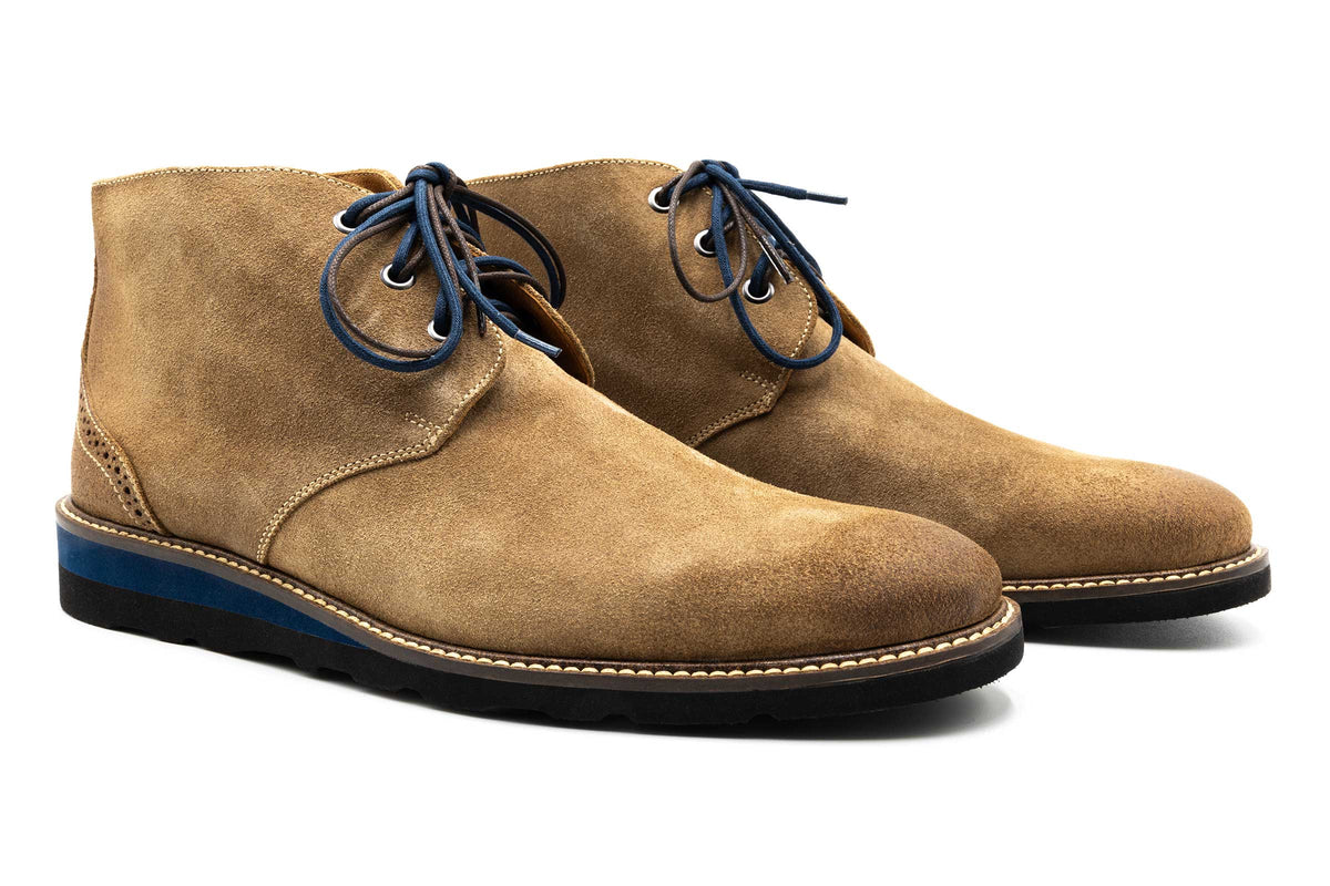Martin Dingman Countryaire Suede Chukka Boot Martin Dingman Countrywear Chukka Boots Suede Brown Red Sole  main image 4