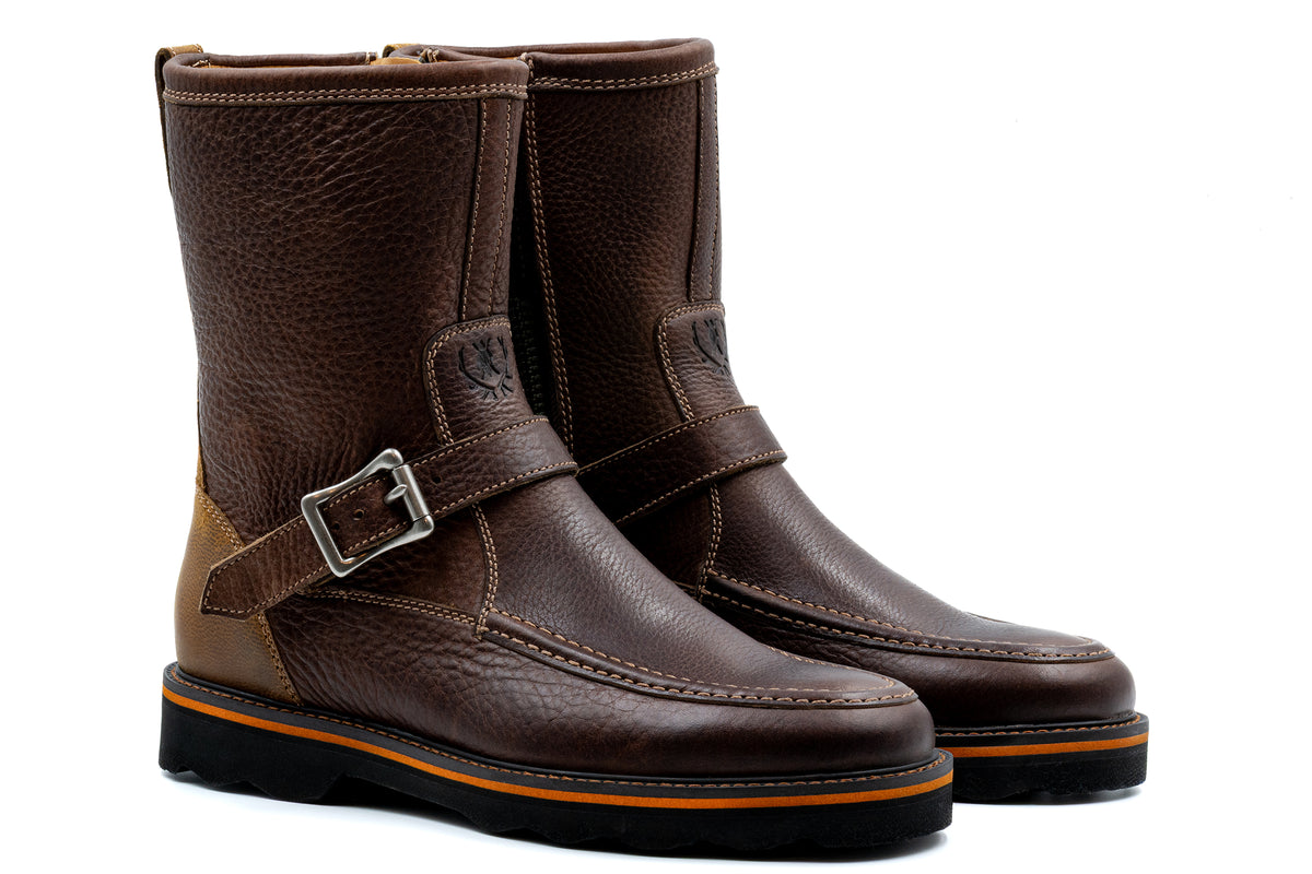Llewellin American Bison Pro Guide Boots - Chestnut | Martin Dingman