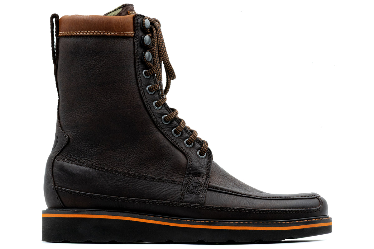 Laverack Oiled Saddle Leather Field Boots - Walnut | Martin Dingman