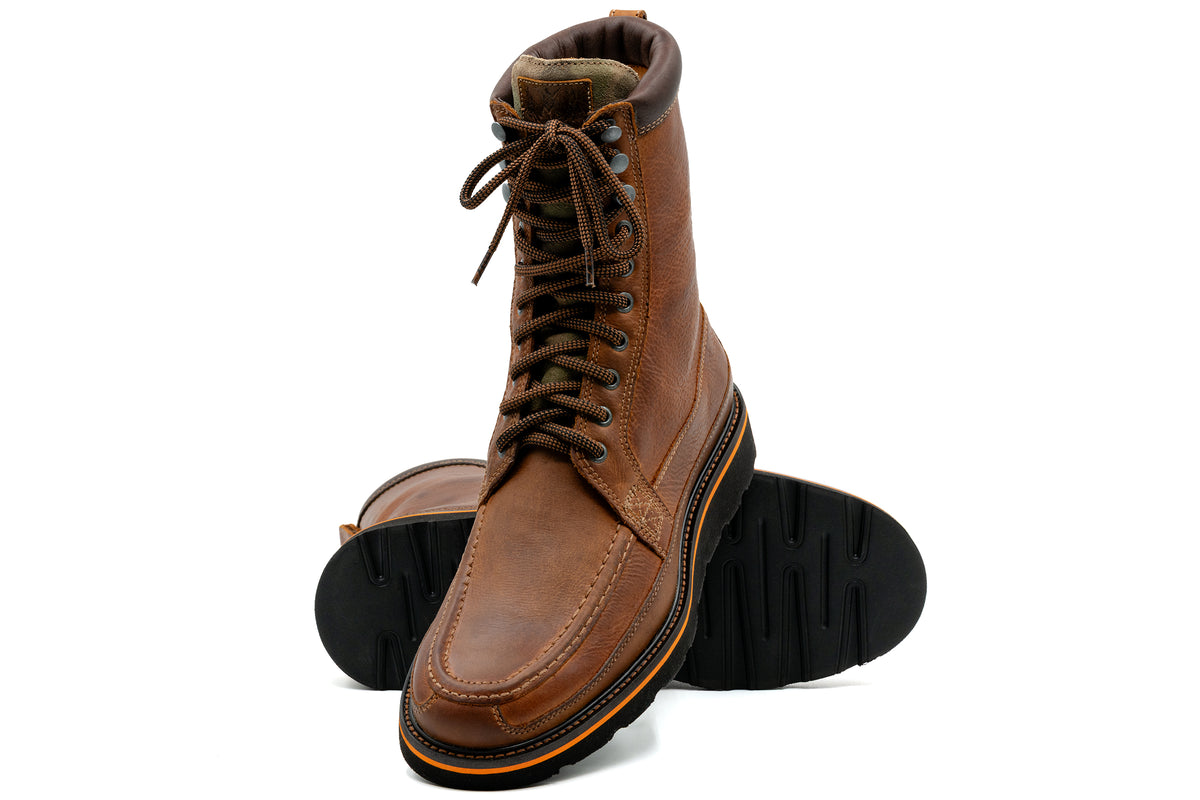 ウエスタンブーツ45 Laverack Oiled Saddle Leather Field Boots - Chestnut | Martin Dingman