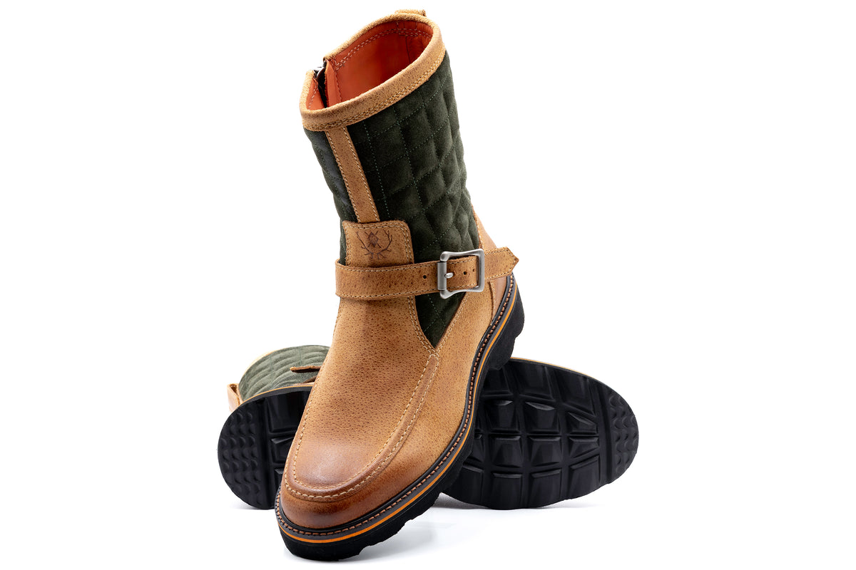 Llewellin Water Buffalo Field Boot - Saddle | Martin Dingman