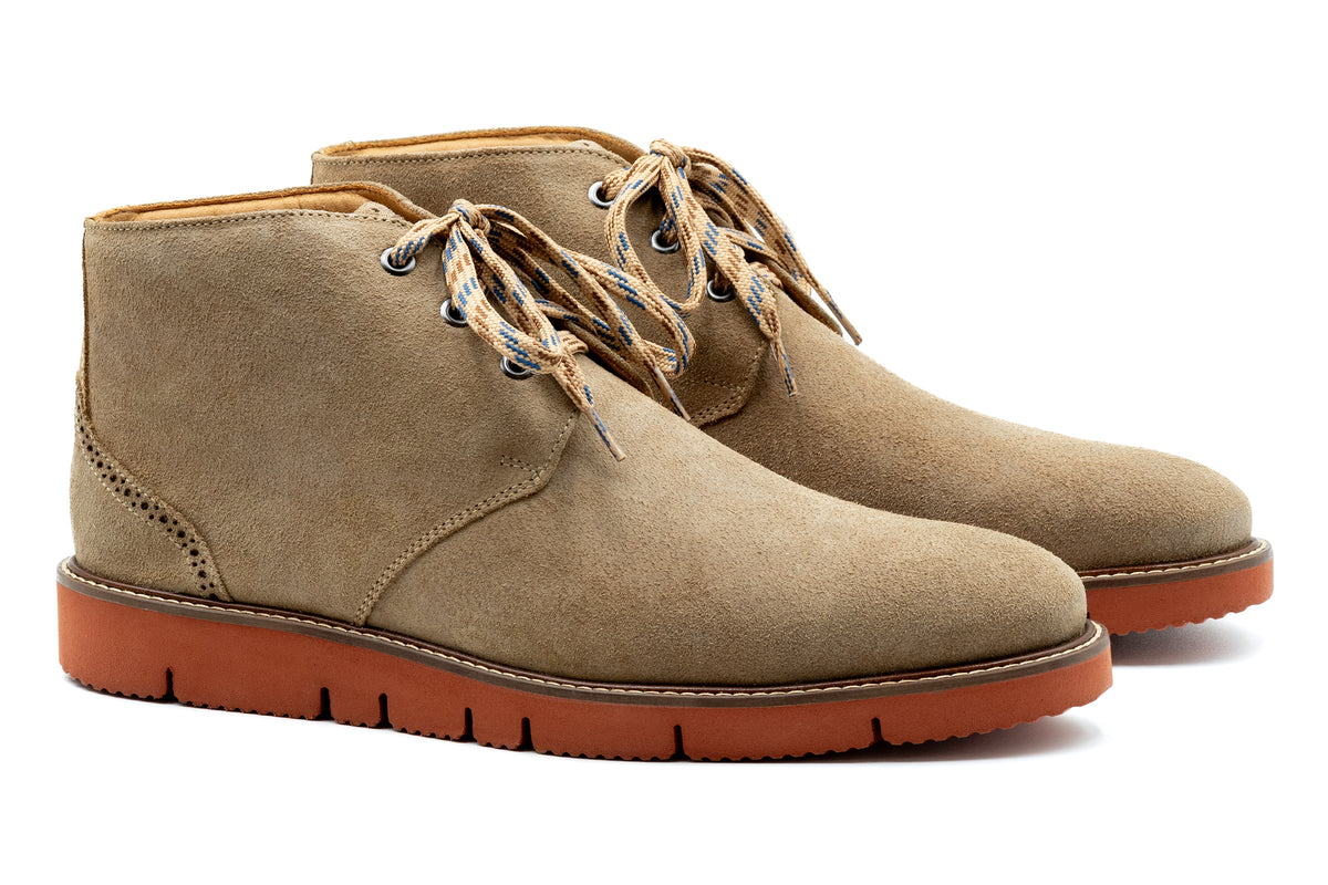 Piney Creek Suede Chukka Boots - Khaki