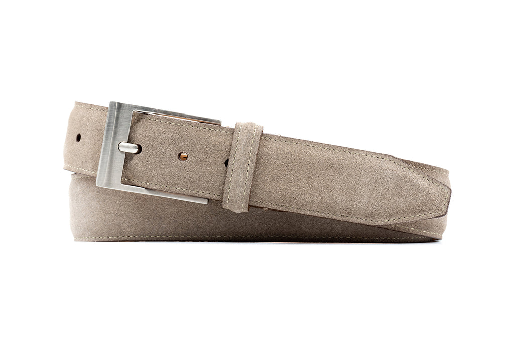 Royal Suede Belt - Stone