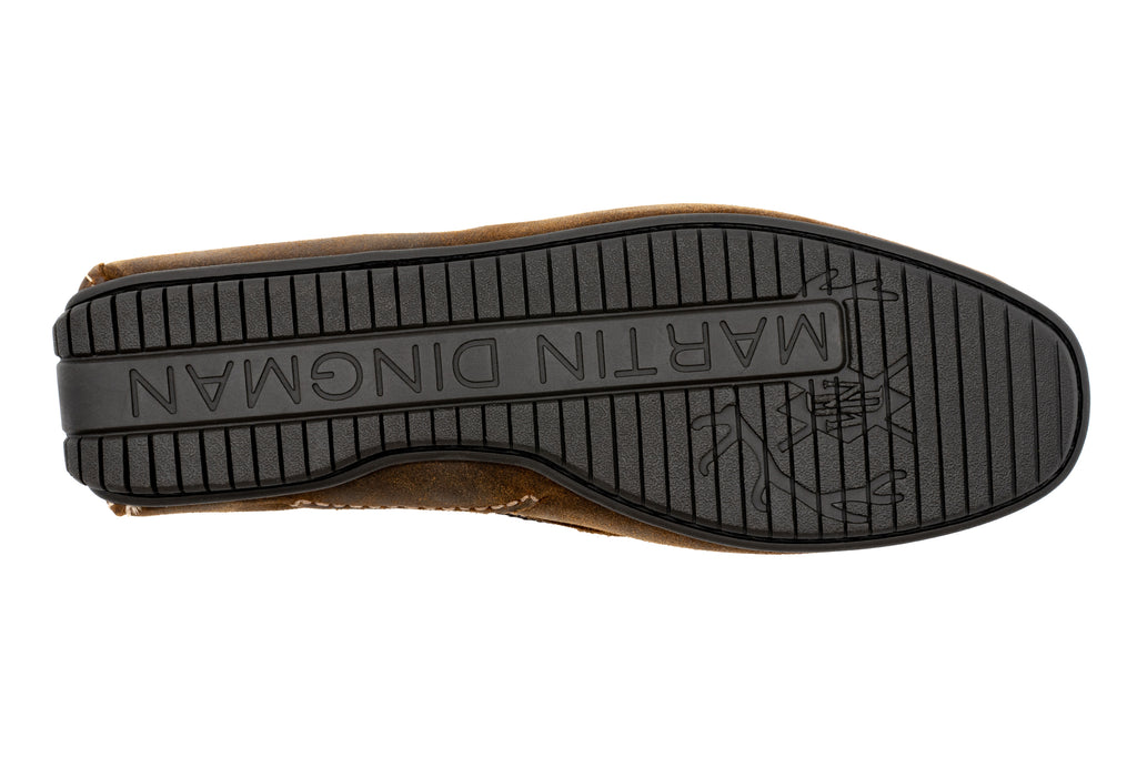 Bermuda Nubuck Braided Bit Loafers - Vintage Cedar - bottom sole