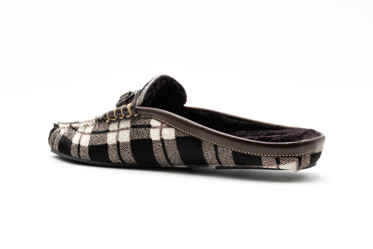 NEW MARTIN DINGMAN men\'s cozy slide in black/white Olukai Men main image 4