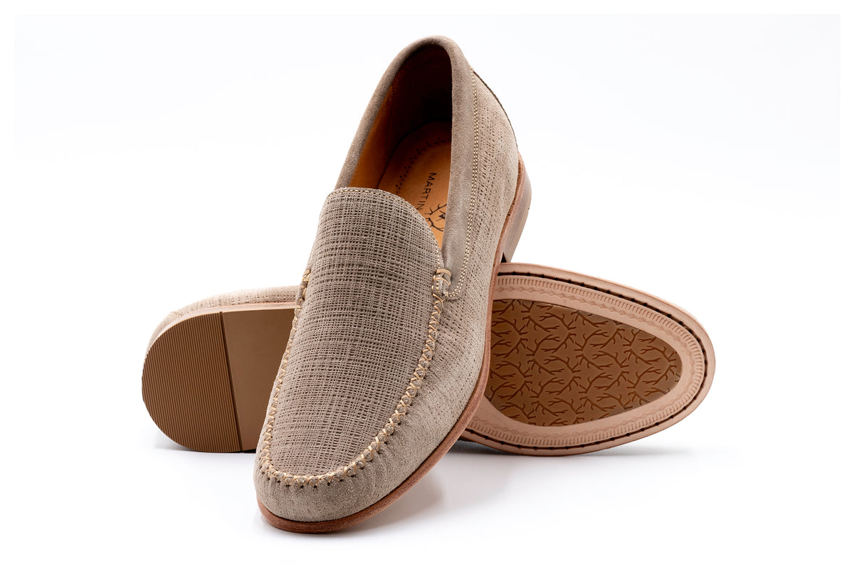 Gernie 28\'S Suede Venitian Loafer, Brown The gift he main image 4