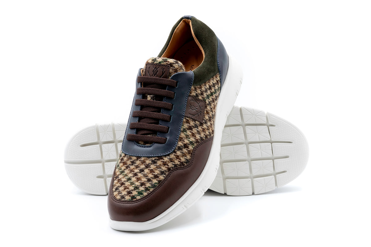 Harris Tweed Sneakers - Plaid | Martin Dingman