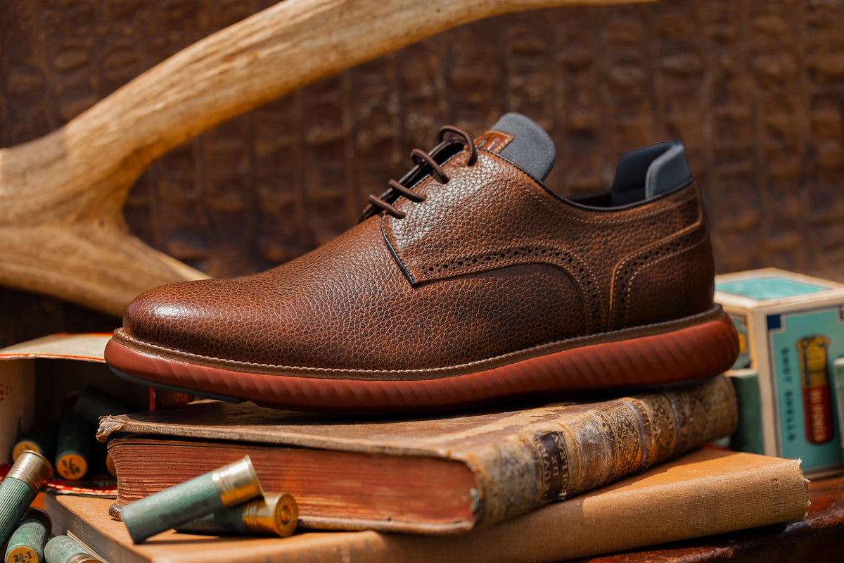 Countryaire Water Buffalo Plain Toe - Oak | Martin Dingman