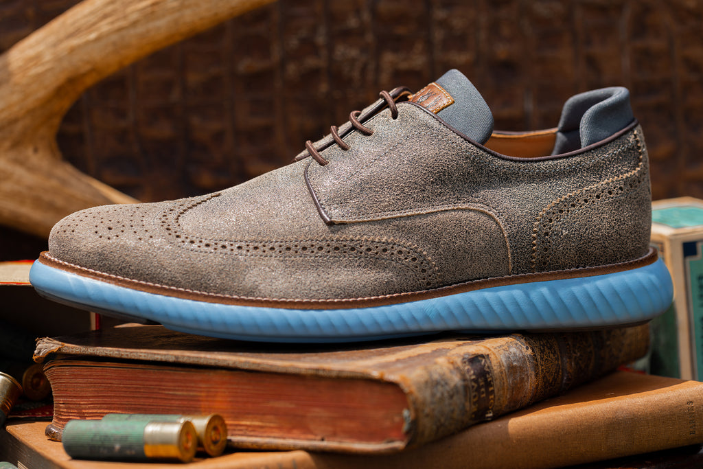 Countryaire Water Repellent Suede Leather Wingtip