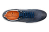 Luke Extra Light Washed Finished Glove Leather Sneakers - Navy - Insole