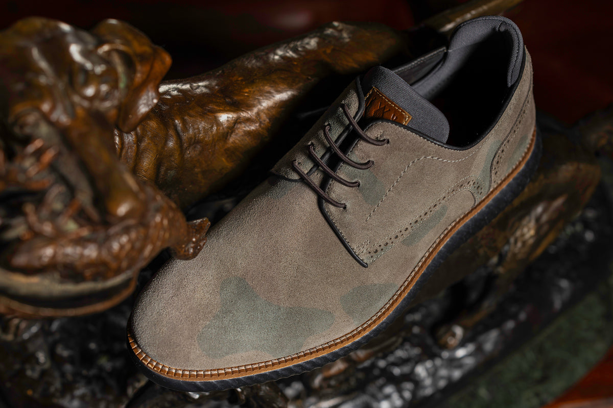 CountryAire Suede Plain Toe - Camo | Martin Dingman