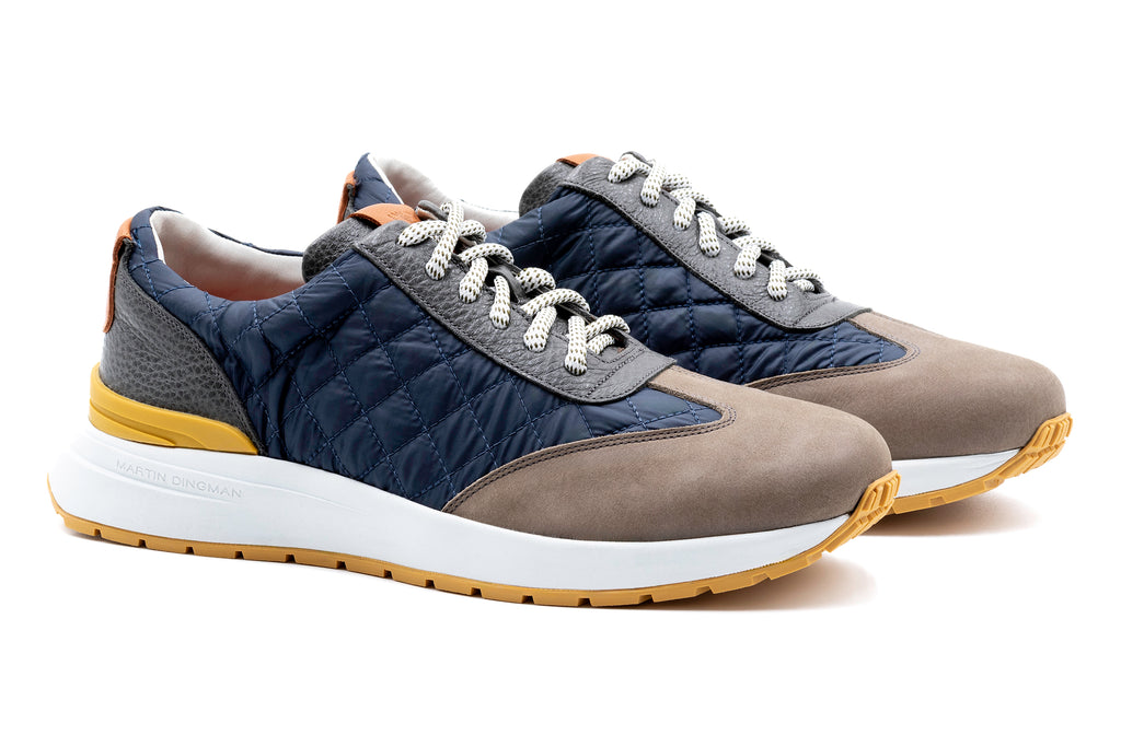 Marathon Lightweight Nylon Sneakers - Navy