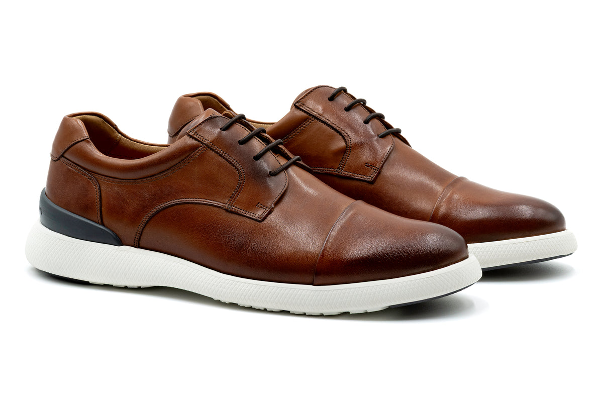 CountryLite Calf Leather Cap Toe - Pecan | Martin Dingman
