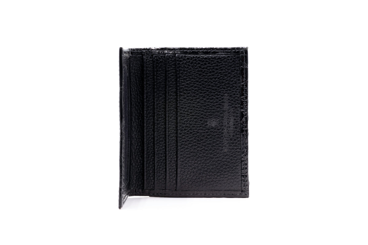 Jefferson American Alligator ID Wallet - Black | Martin Dingman