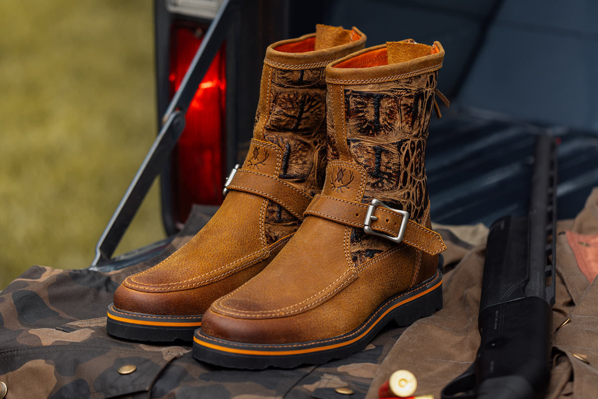 Llewellin Water Buffalo Pro Guide Boots - Burnt Cedar | Martin Dingman