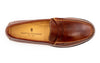 Old Row Oiled Saddle Leather Penny Loafers - Cigar - Insole