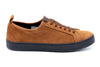 MD Signature Sheep Skin Suede Sneakers - Tobacco