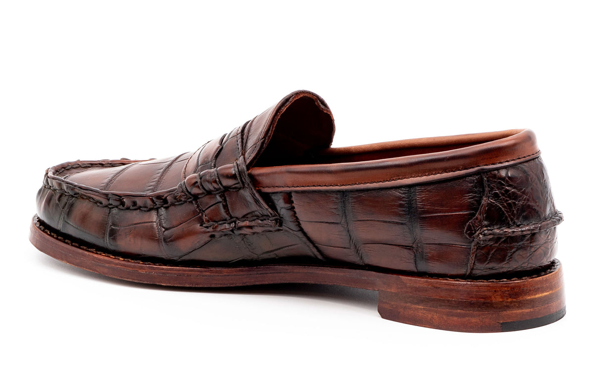 Vintage Genuine Tom Ford Alligator Penny Loafer M10 56369960a.jpg main image 3