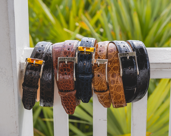 The alligator belt: Why it belongs in every well-dressed man’s wardrobe