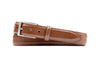 Smith 2 Buckle Coachman Leather Belt - Russet