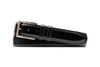 Samuel Coachman Leather Belt - Black