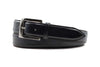 Firenze Italian Dress Calf Leather Belt - Nero