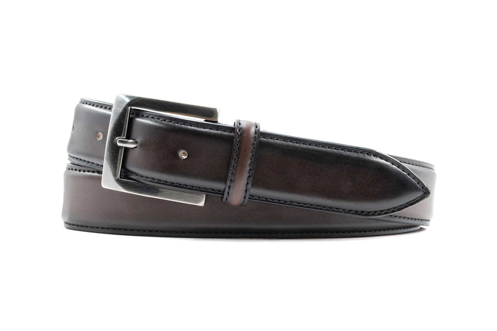 Firenze Italian Dress Calf Leather Belt - Espresso