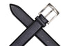 Firenze Italian Calf Leather Belt - Graphite