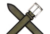 Firenze Italian Calf Leather Belt - Forest