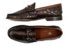Jacob Genuine Alligator Horse Bit Loafers - Antique Chestnut