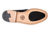 Jacob Genuine Alligator Penny Loafers - Black