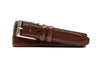 Lorenzo Luxe Bridle Leather Belt - Chestnut