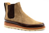Morgan Suede Chelsea Boots - Oat