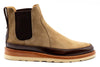 Morgan Suede Chelsea Boots - Oat