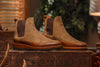 Morgan Suede Chelsea Boots - Oat