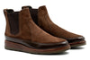 Morgan Suede Boot - Briar Brown