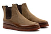 Morgan Suede Boots - Earth