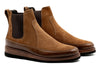 Morgan Suede Boots - French Roast