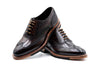 Tuscan Italian Saddle Leather Wingtip - Espresso