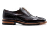 Tuscan Italian Saddle Leather Wingtip - Espresso