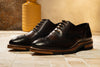 Tuscan Italian Saddle Leather Wingtip - Espresso