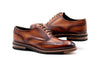 Tuscan Italian Saddle Leather Wingtip - Whisky