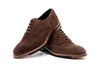 Tuscan Italian Suede Wingtip - Terra