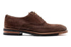 Tuscan Italian Suede Wingtip - Terra