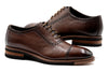 Tuscan Italian Calf Cap Toe - Black Oak