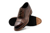 Tuscan Italian Calf Cap Toe - Black Oak