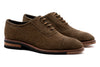 Tuscan Italian Suede Cap Toe - Olive