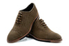 Tuscan Italian Suede Cap Toe - Olive