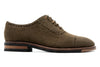Tuscan Italian Suede Cap Toe - Olive